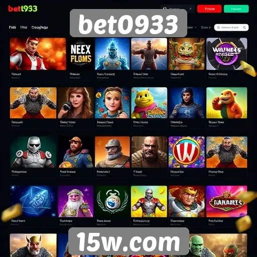 Avaliação da oferta de jogos em bet0933